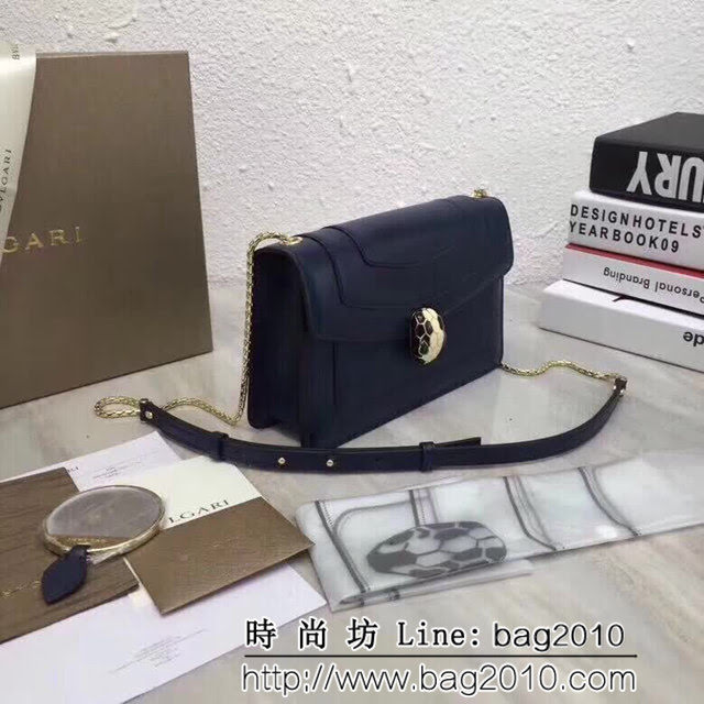 BVLGARI寶格麗 進口牛皮系列 時尚百搭 單肩斜挎包 39174 FYD1142